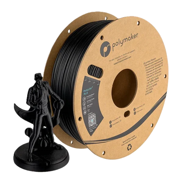 PolyLite PLA Negro 1.75mm 1Kg