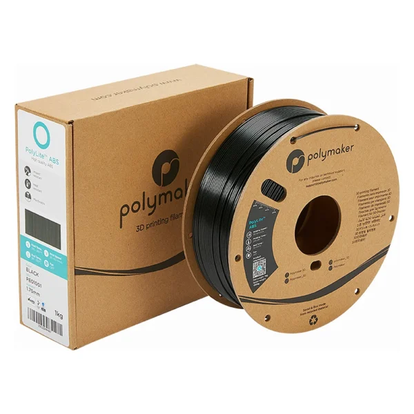 PolyLite ABS Negro 1.75mm 1Kg