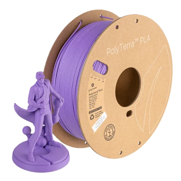 PolyTerra PLA Morado Lavanda 1.75mm 1Kg