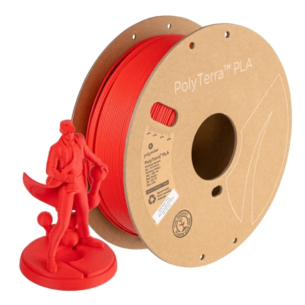PolyTerra PLA Rojo Lava 1.75mm 1Kg