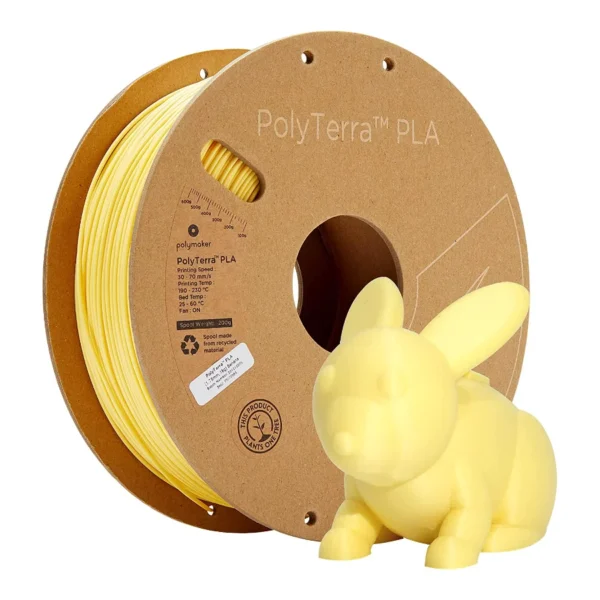 PolyTerra PLA Amarillo Pastel