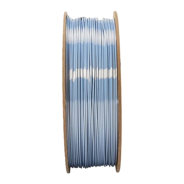 PolyLite PLA Sedoso Plata Metalico 1.75mm