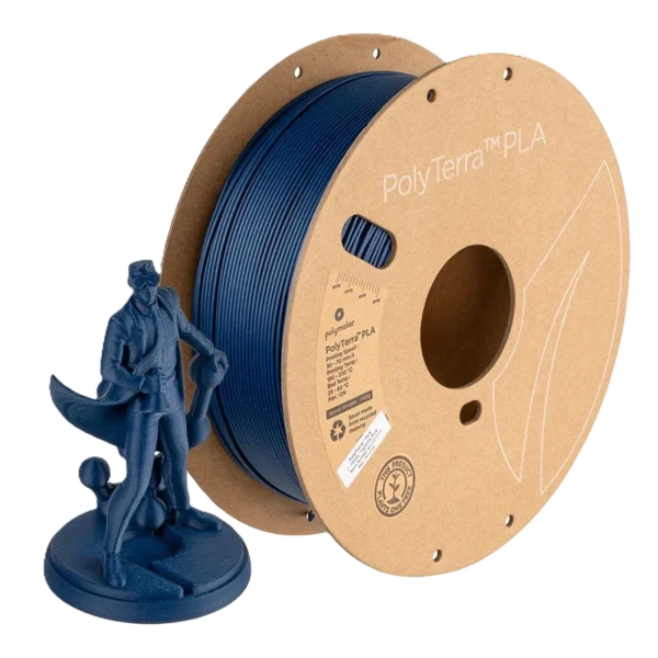 PolyTerra PLA Azul Militar 1.75mm 1Kg