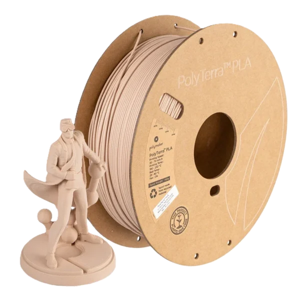 PolyTerra PLA Beige Militar 1.75mm 1Kg