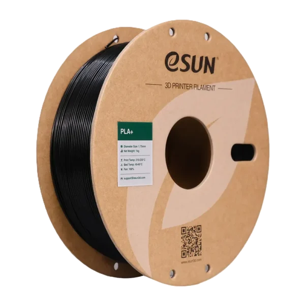 Esun PLA+ Negro 1.75mm 1Kg