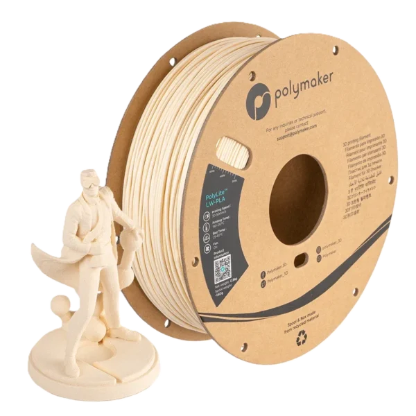 PolyLite PLA Ligero Blanco 1.75mm 800g