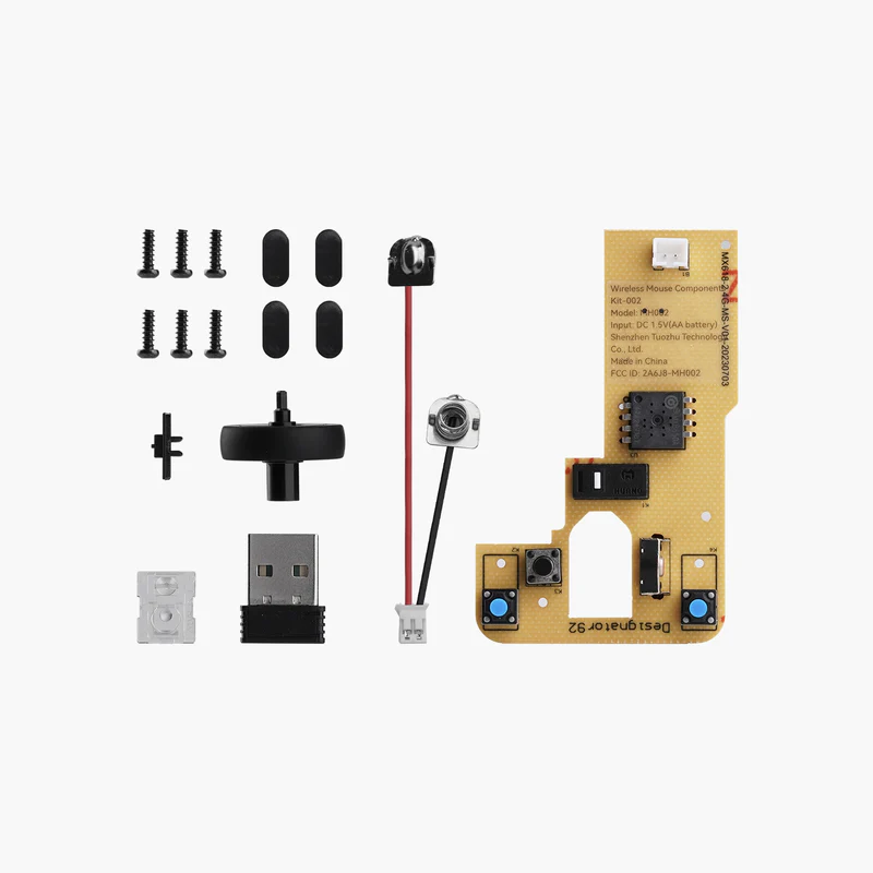 Kit de componentes de ratón inalámbrico 002