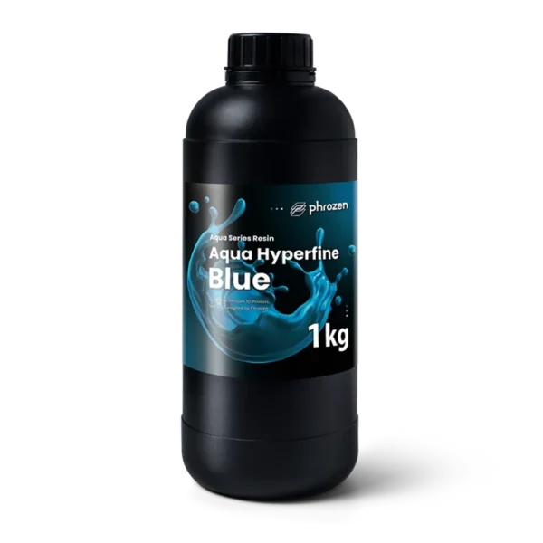 Resina Aqua Hiperfina Azul 1kg
