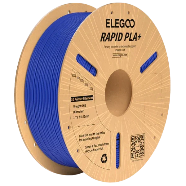 Elegoo RAPID PLA+ Azul 1.75mm 1Kg