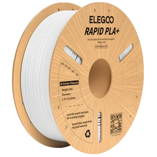 Elegoo RAPID PLA+ Blanco 1.75mm 1KG