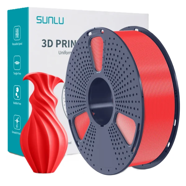 Sunlu PLA Rojo Cereza 1.75mm 1Kg k1