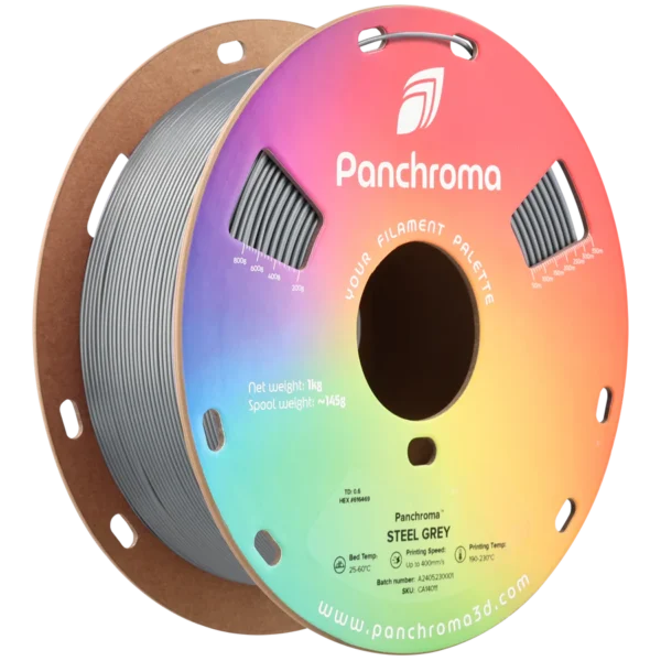 Polymaker Panchroma Gris Acero 1.75mm 1Kg