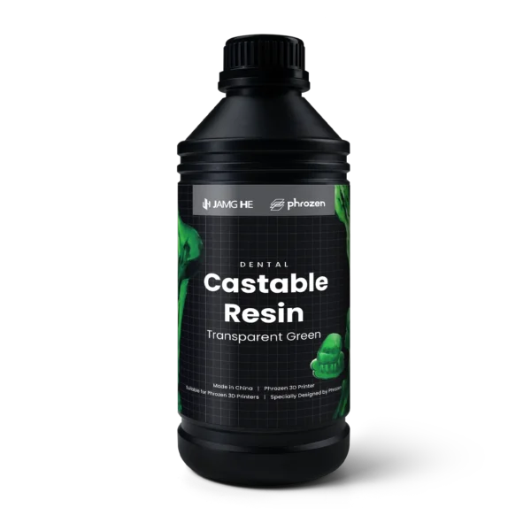 Resina Casteable Verde Transparente 1kg