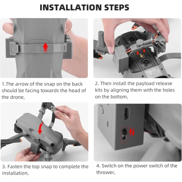 Sistema de Carga Util para DJI Air