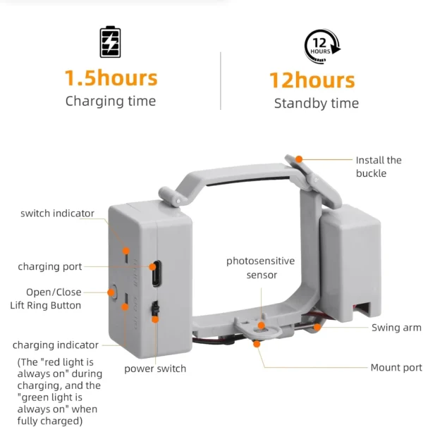 Sistema de Carga Util para DJI Mini 4