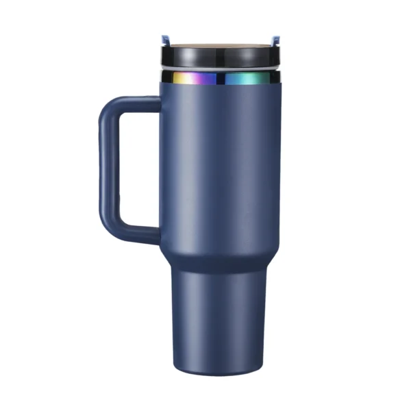 Vaso de Acero Inoxidable Azul Marino a Iridiscente 40oz xTool